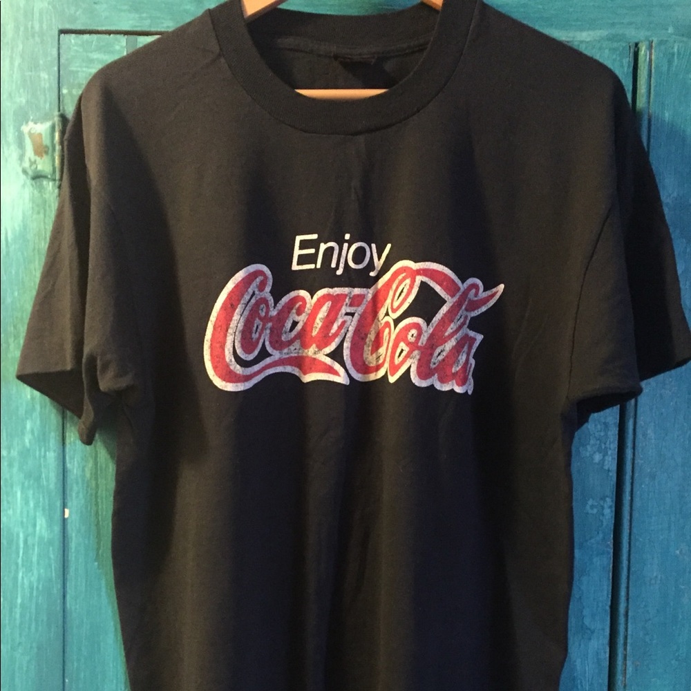 LAST CHaNCE: RARE VINTAGE 50/50 Coca-Cola tee